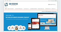 Desktop Screenshot of bwcreativepanipat.com